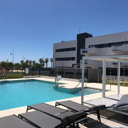 Apartment Bajo Con Jardin En Primera Linea De Playa *
